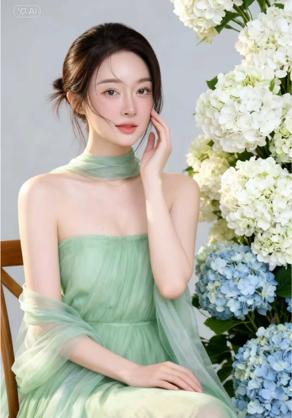 #CapCut Mẫu AI ghép ảnh nàng thơ xinh—> Nhận ghép ảnh theo yêu cầu #ghepanhai #nangtho 