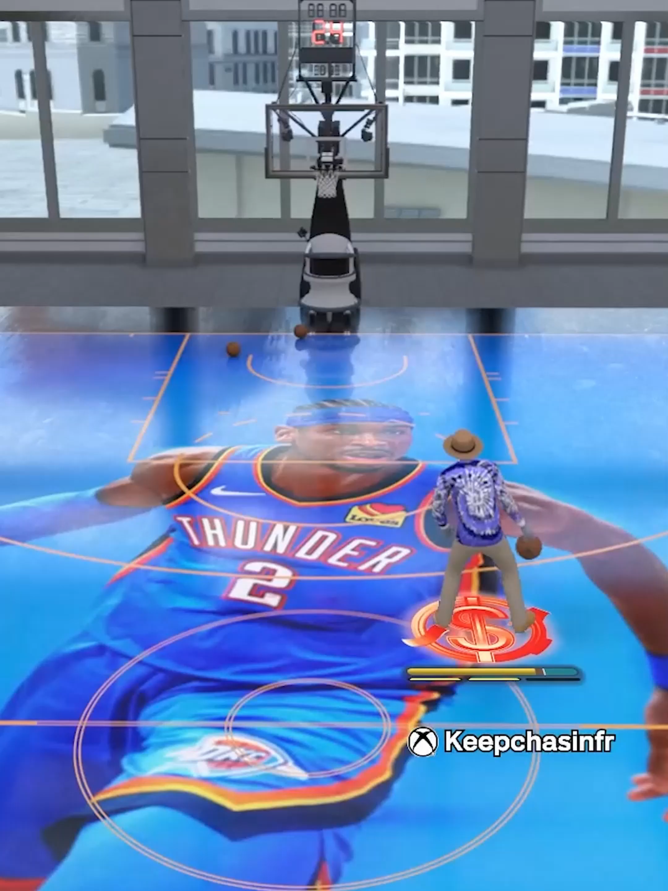 KLAY SLIDE!!🤯🤯😨😨😬 #tutorial #nba2k26 #viral #fyp #comp