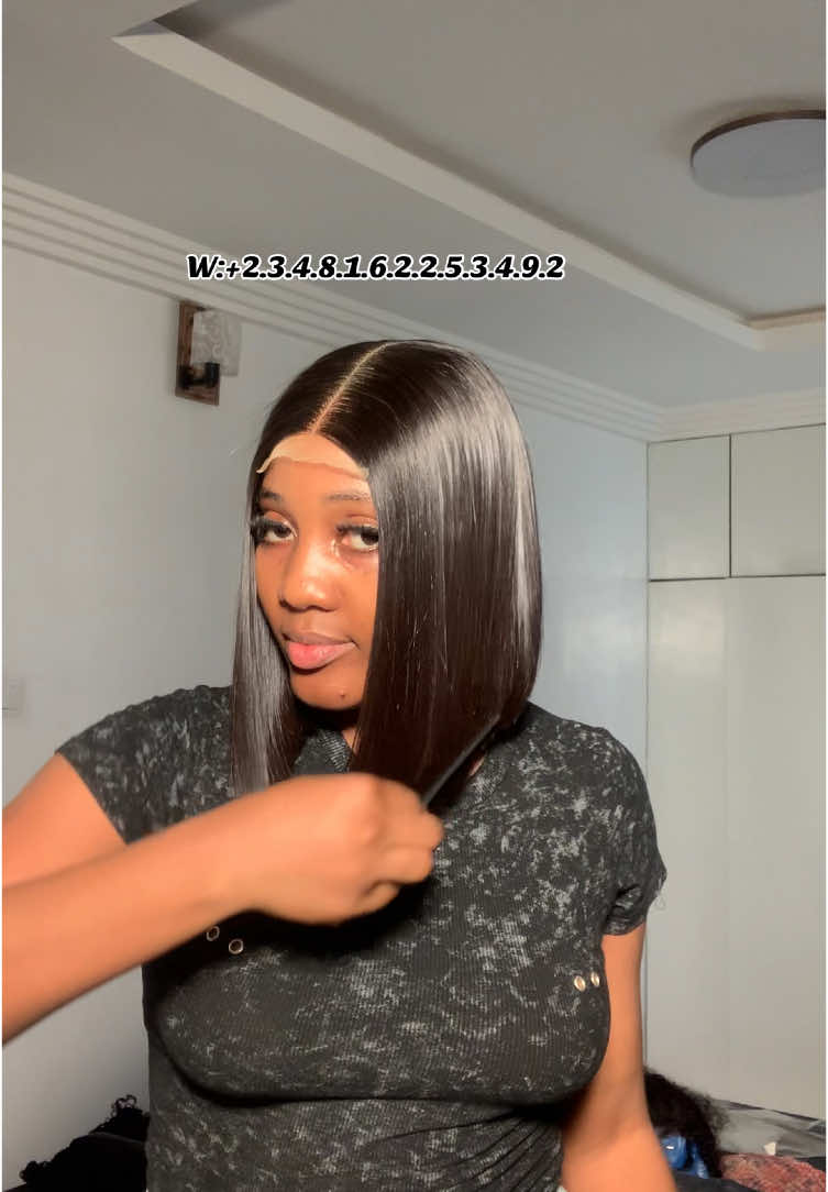 10inches bone straight with 2/6 closure 