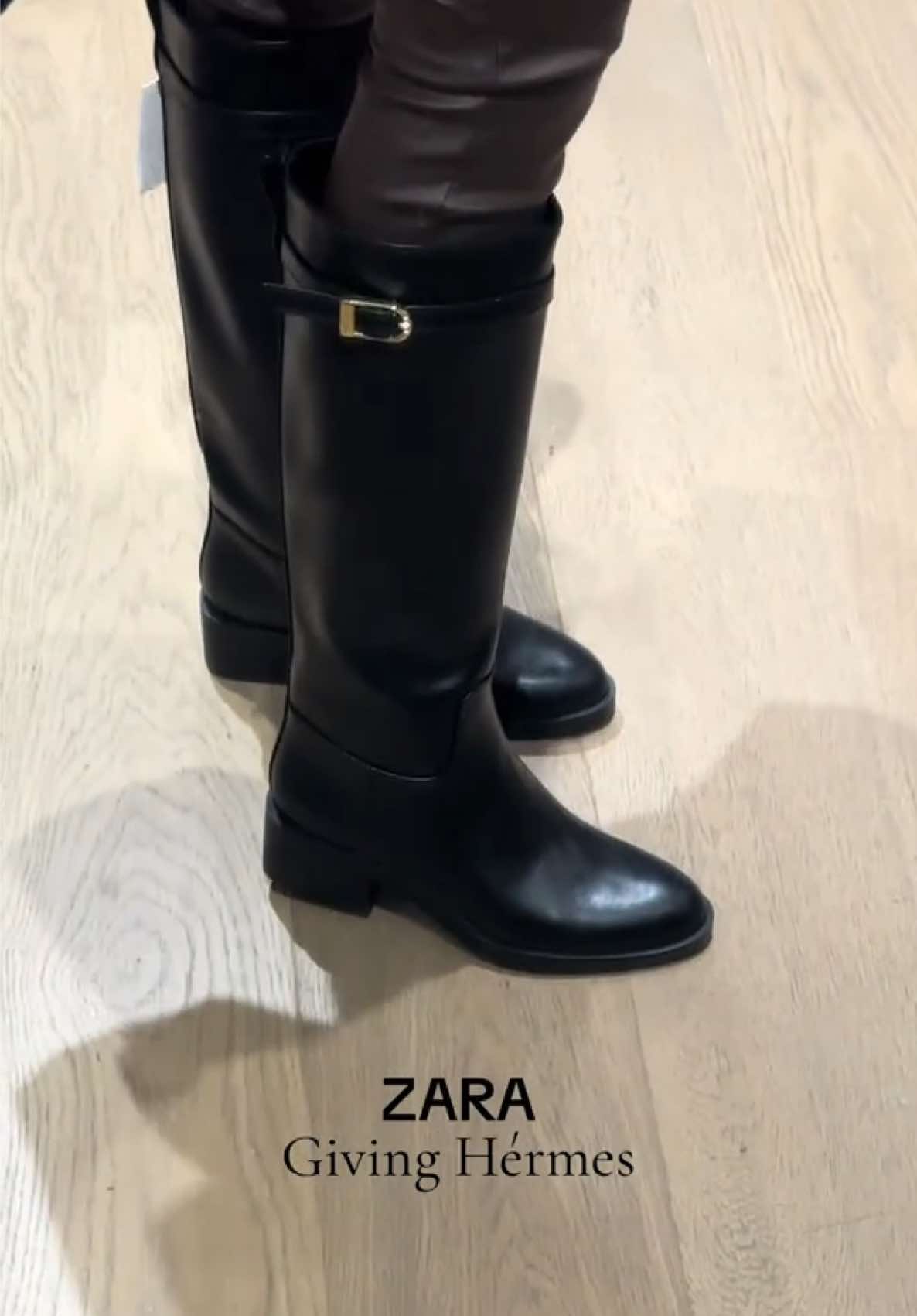 @ZARA Zara black boots ✨  #zara #boots #zaranewin #tryon #fypppppppppppppp