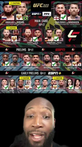 UFC 320: Ankalaev vs. Pereira 2 Predictions #mma #UFC #ufcfightnight #ufcnews #danawhite  