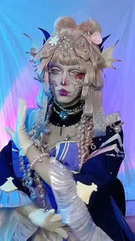 I kind of wanna try making a Jinx cos myself?? aa I can't choose who but I wanna try to make a cos again #kokomi #kokomicosplay #genshincosplay #genshin #cosplay 