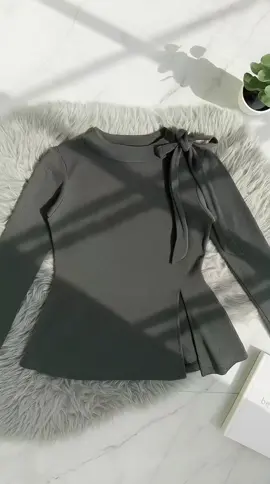 Dona Top/Atasan Fit Wanita Ribbon/Top Rajut Pita/Korean Style#atasan #atasanwanitamurah #atasanrajut #koreanstyle #beranda 