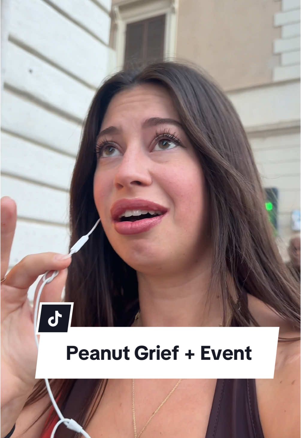 I literally cried about peanut all day long but here we are… I’ll post the event later!  #shesthetea #grief #roma 