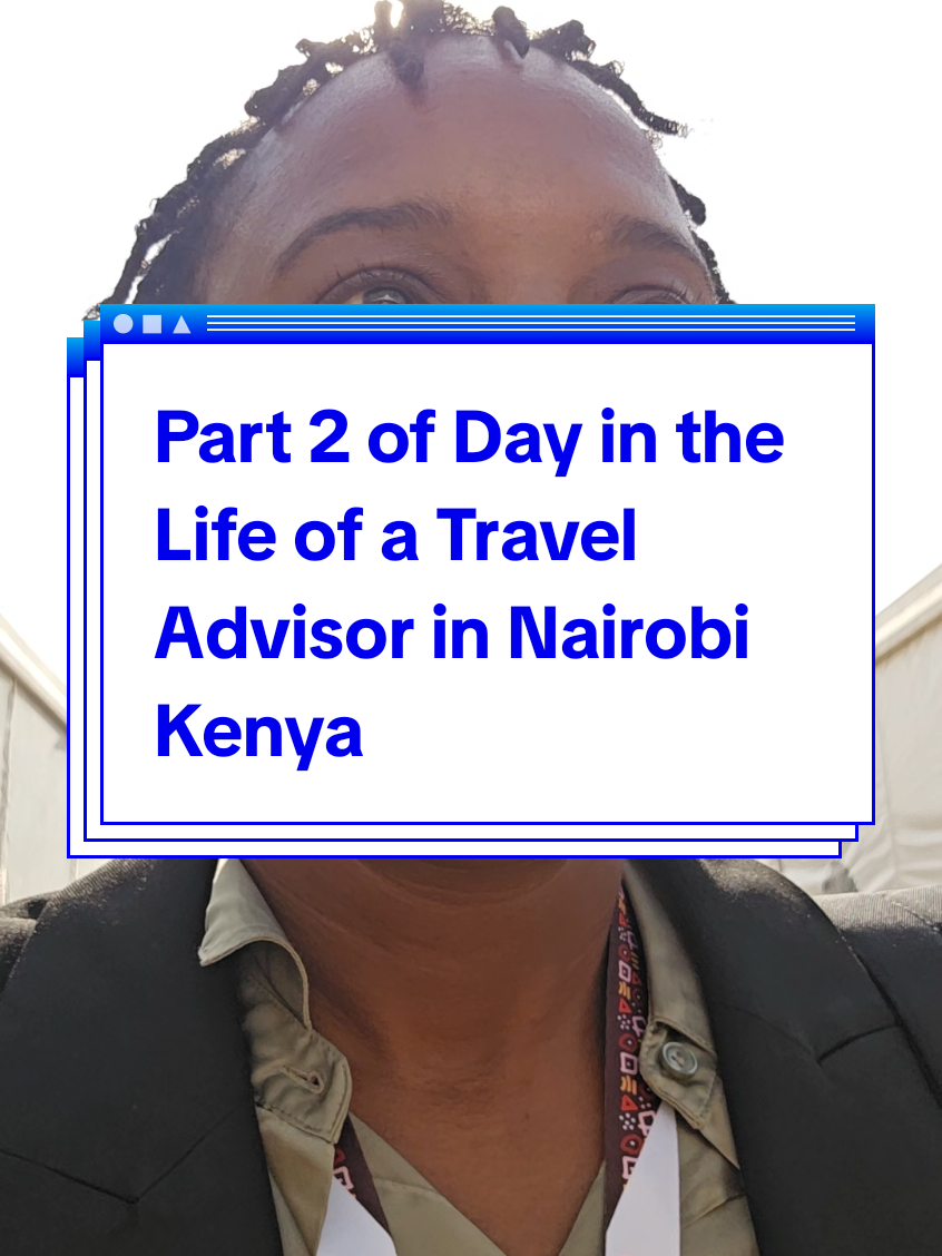 Continuing my series of a day in the life of a travel advisor during my time in Nairobi Kenya. Day 2 of the MKTE was even better than the 1st! I met with some great suppliers, let's see what the final day will have in store! #sodynamite #dayinthelife #dayinmylifevlog 