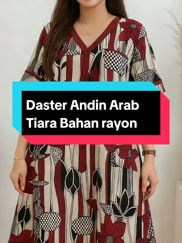 Daster Andin Arab Tiara Bahan rayon #dasterrayon #dastermurah #dasterbusui #dasterkekinian #setelanbajuperempuan 