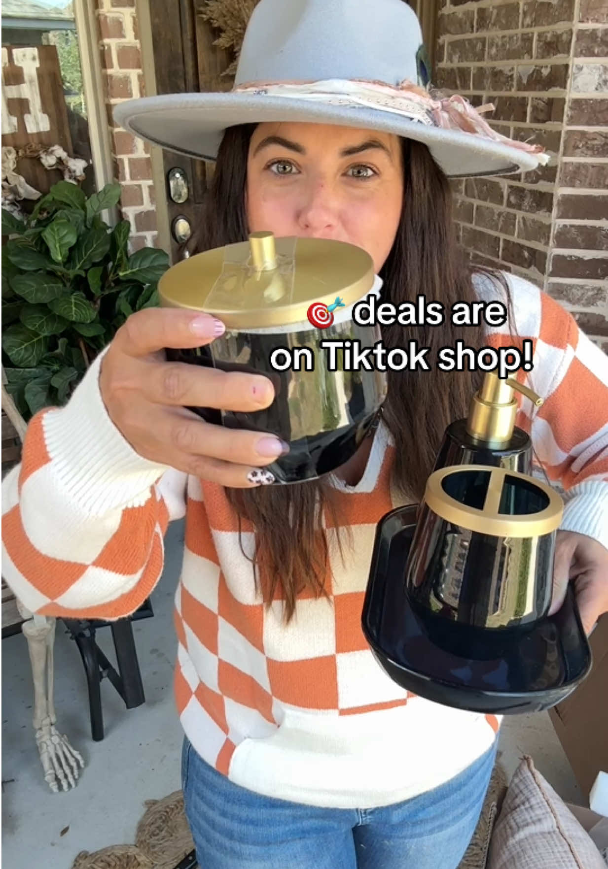 Transform your bathroom into a cozy retreat 🛁✨ This 4-piece bathroom set includes everything you need to refresh your space with style and function. From the sleek soap dispenser to the matching toothbrush holder, tumbler, and soap dish, each piece is designed to keep your counter neat and organized. Perfect for new homes, guest bathrooms, or as a thoughtful holiday gift idea. Simple, elegant, and practical—because even the little details make a big difference! #TikTokShopFallDealsForYou #TikTokShopBlackFriday #TikTokShopCyberMonday #creatoricons #dealsforyoudays