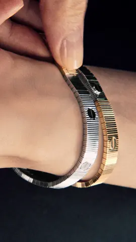 Thanks to an invisible clasp system, the new LOVE Unlimited bracelet can be attached to another bracelet, in pairs or infinitely, for a limitless love. #CartierLOVE
