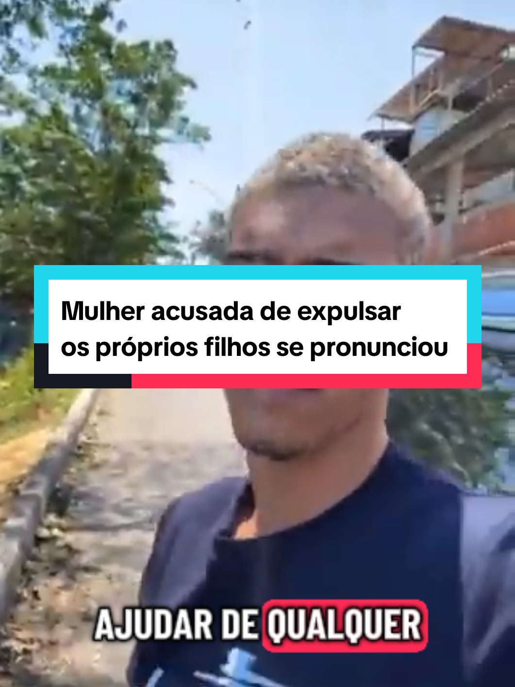 NenodoCorte, que filmou a situação do menino na noite passada, encontrou a mãe dele. A mesma apresentou sua versão, afirmando que tudo o que foi dito pelo menor é mentira e que tem como provar #news #noticia #fyyyyyyyyyyyyyyyy 