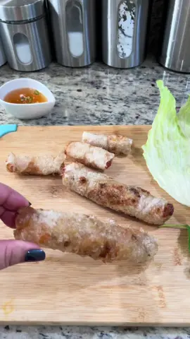 Stop spending your money on stupid 💩………I brought it so you don’t have to. #chagio #friedspringrolls #eggrolls #nuocmamafoods #heffaaclub     