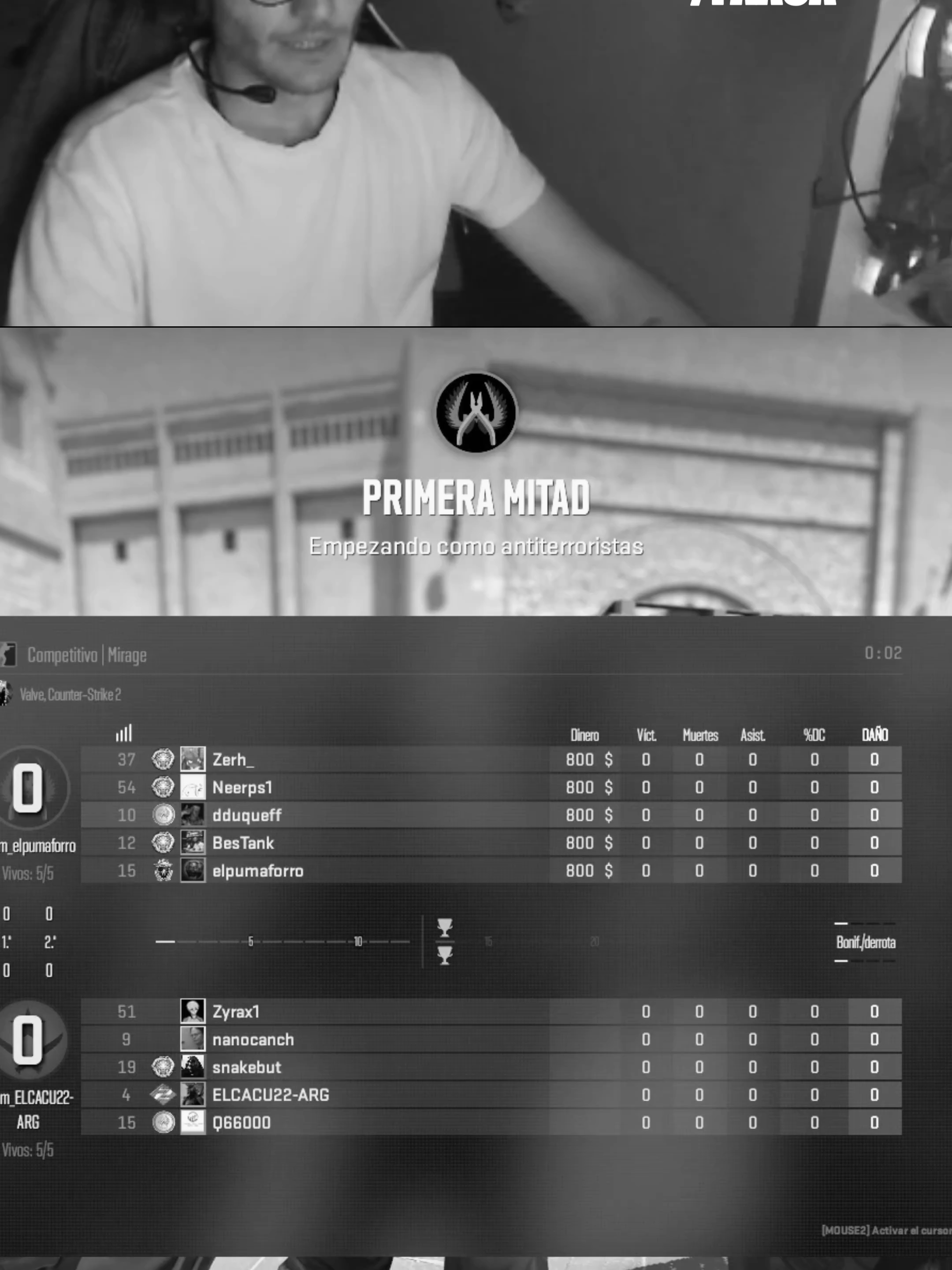 faceit de pana #bombazoteam #team #faceit #cs2 #kick #clips #streamer