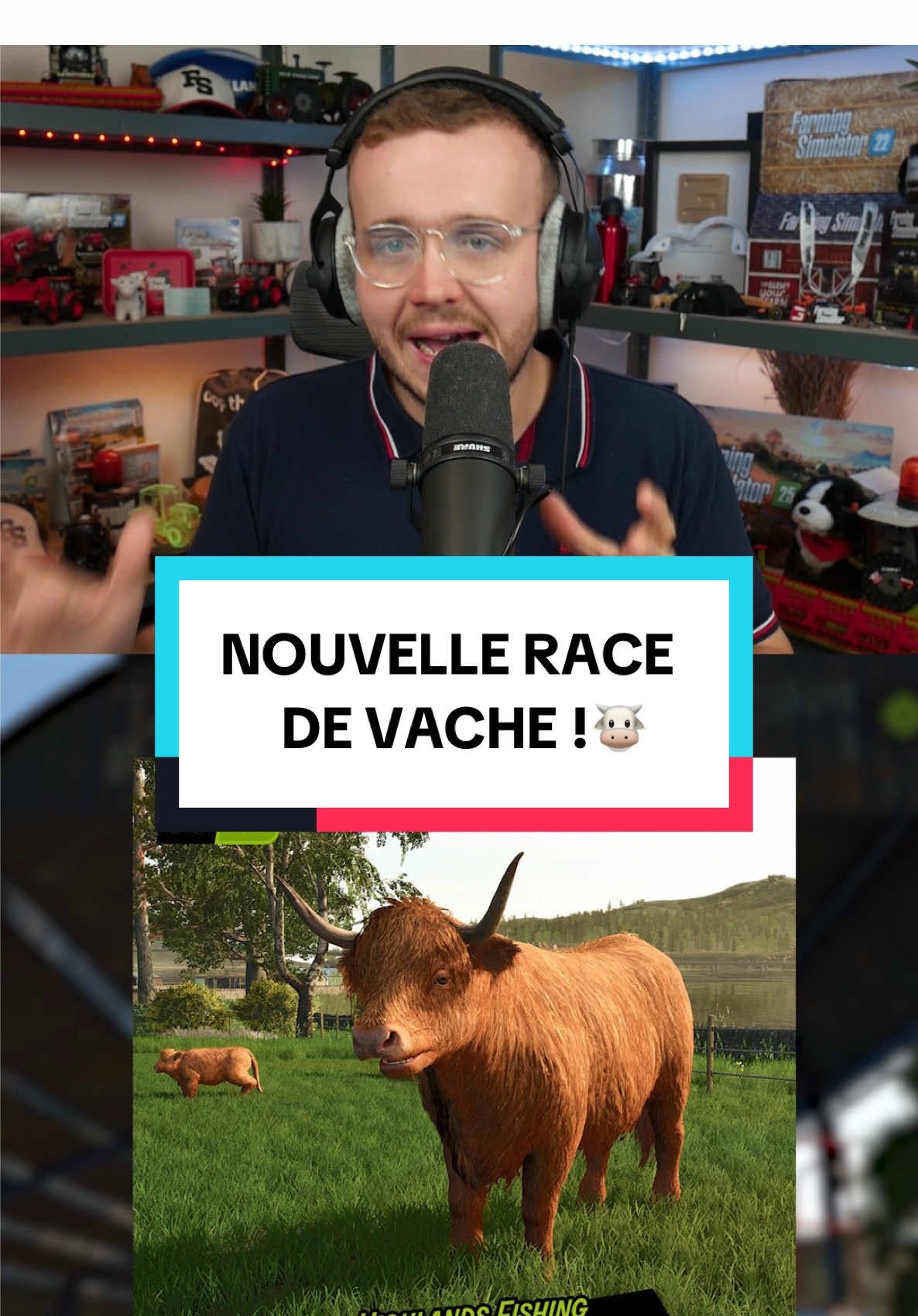 UNE NOUVELLE RACE DE VACHE SUR FARMING SIMULATOR 25 !😍🐮 LES PREMIÈRES IMAGES MONDIALE ! #fs25 #farmingsimulator25 #farmingsimulator #ps5 #farming  @Farming Simulator | Official 