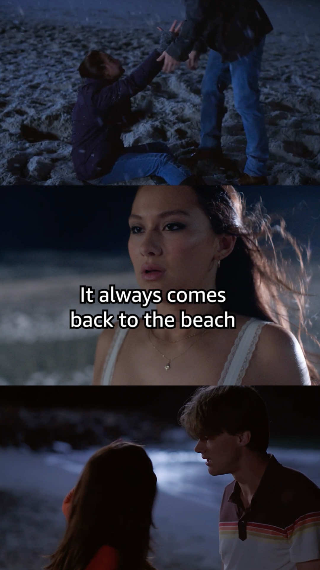 Help, we're still on the beach. #TheSummerITurnedPretty