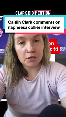We just have to keep the main thing the main thing and not let it get distracted from the message! #tiktokwomensbasketballcampaign #indianafever #WNBAUnscripted #caitlinclark #napheesacollier 