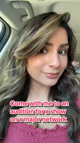 Come with me to an audition for a show on a major network! People see the posts, not the process. Here’s a little of the process 🎭  #acting #actinglife #comewithme #foryoupage #audition 