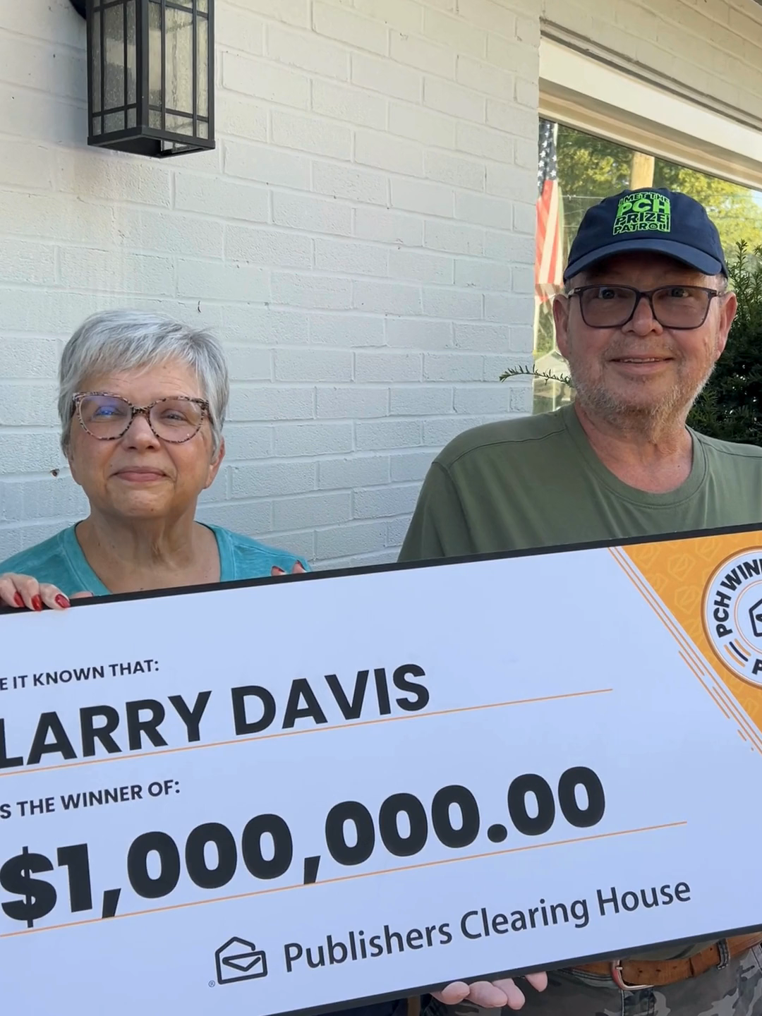 Congratulations to our $1,000,000 Jackpot Prize Winner, Larry D. in #Illinois. If you want to win big, don't miss his advice! (Link in bio for our latest giveaways!). #bigcheckenergy#sweepstakes#pchwinner#inittowinit#pchsweepstakes
