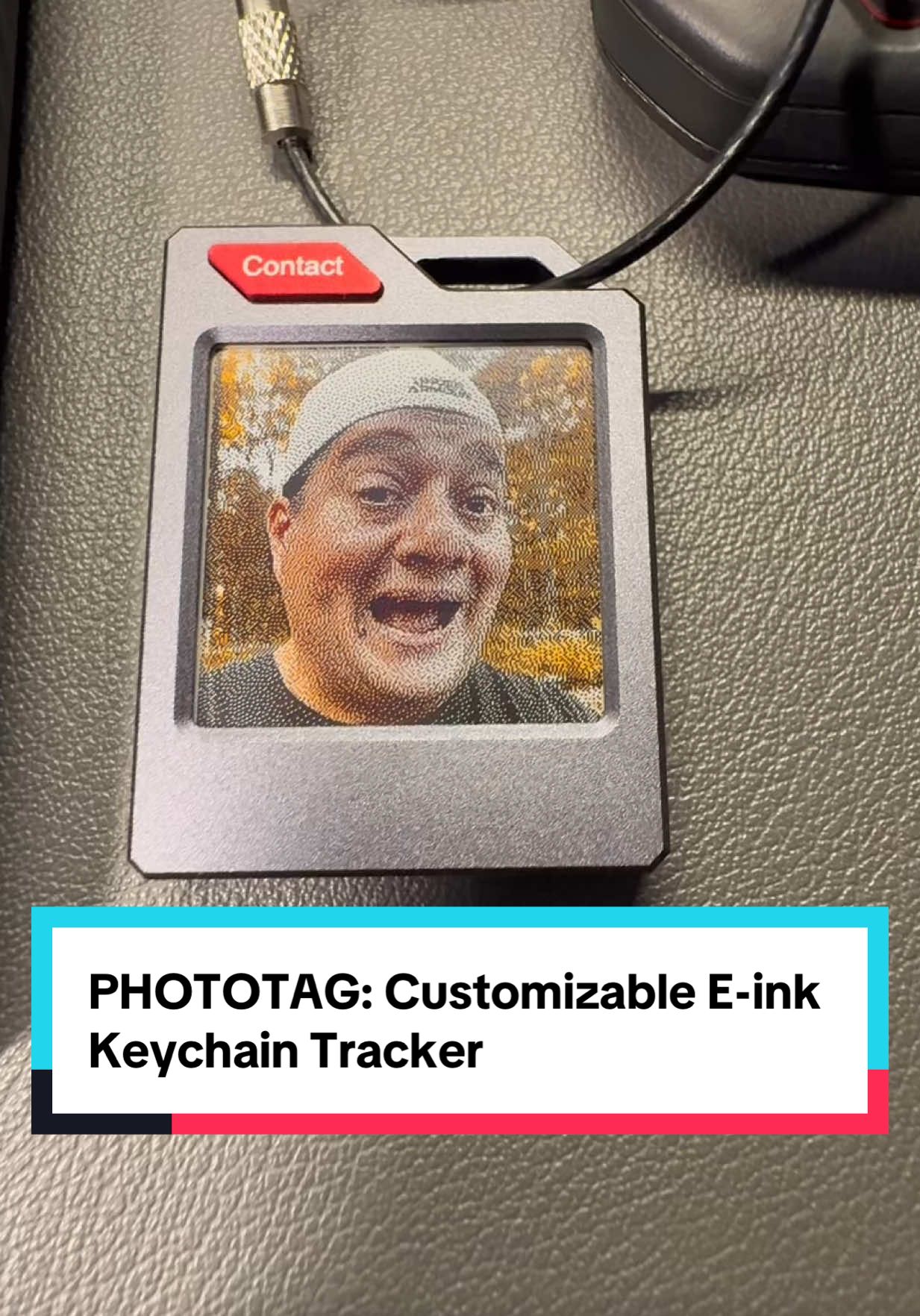 The PHOTOTAG: Customizable E-ink Keychain Tracker is super cool. The application works really well and updates the Phototag instantly and it works with iOS FindMy application! #tinoreviews #phototag #findmy #dealsforyoudays #tiktokshopcreatorpicks 
