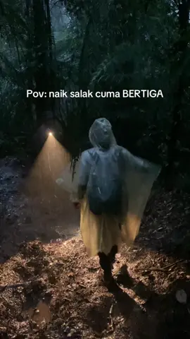 Ceritanya ane sendiri, terus ketemu 2 pendaki lain dan bareng dari pos 1. #salakviacimelati 