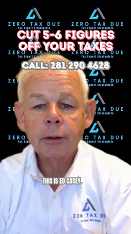 Cut 5–6 Figures Off Your Taxes. Call: 281 290 4628 #tax #irshelp #zerotaxdue #money #taxation #savings #fyp