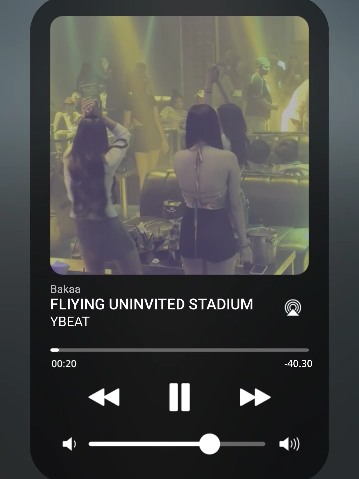 FLIYING UNINVITED STADIUM HOROR | YBEAT | Gunakan earphone🎧🔥💃 #breakbeat #stadium #fullbass #terbang 