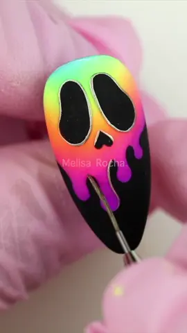 Uñas para Halloween 💅🏼✨ Nail Art #nails #nailart #nailtech #nail 