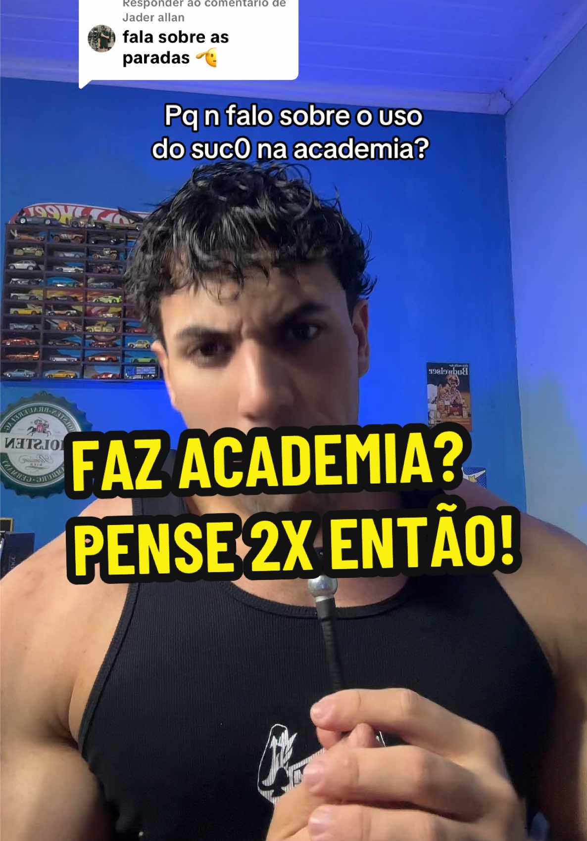 Respondendo a @Jader allan Cupom Growth? “PETH”! 💙🔥 #academia #GymTok #ratodeacademia #musculação #maromba #treino #shape #hipertrofia #fyp 