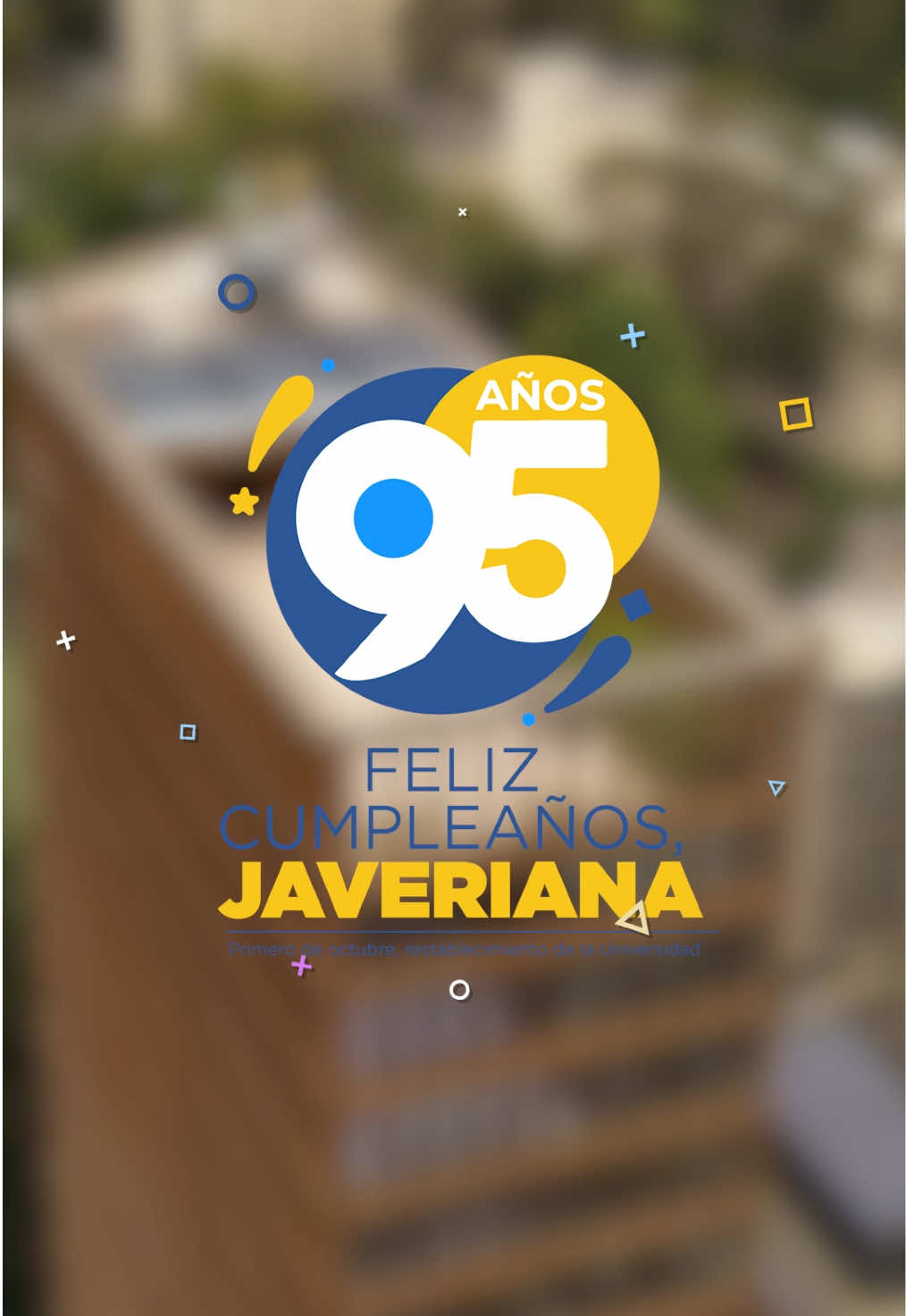 Detrás de cada estudiante hay un motivo especial para querer a la Javeriana 💙💛 Estos son solo algunos de los muchos que hacen grande nuestra universidad.  ¿Qué otro motivo agregarías tú?  #Javeriana95 #MotivosParaQuererla #Felizcumpleañosjaveriana #soyjaveriano 