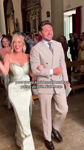 Bridesmaid: @Lauren @Content of Honour 📸👰🏼‍♀️💒 he is always the bridesmaid and never the bride 😫 #niallhoran #onedirection #1d #niall #wedding 