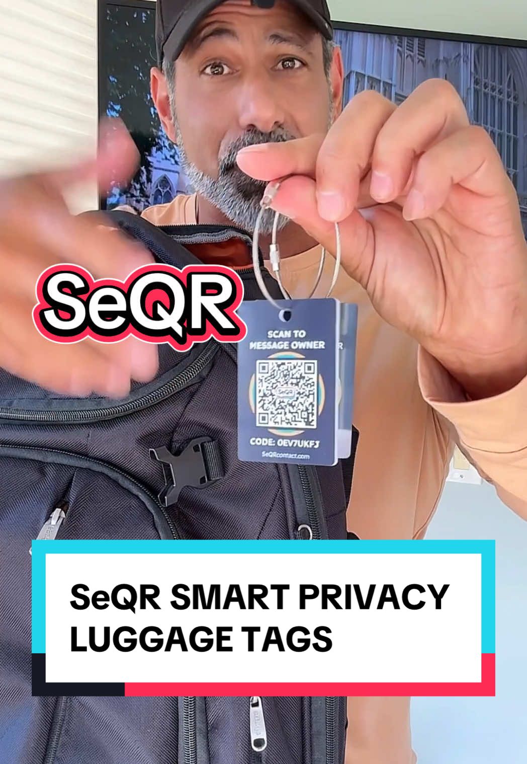 🔐 SeQR Privacy Luggage Tags  protect your privacy, notify you when someone messages, and let finders share their location—without ever seeing your info. No app required (unless you want one). No subscription. Just secure recovery. . . #seqr #luggagetag #TravelGear #tiktokshopfalldealsforyou #tiktokshopcreatorpicks 