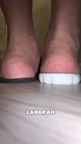 Rasa jalan macam kasut mahal, tapi modal ciput je 👟 #insole #sneakers 