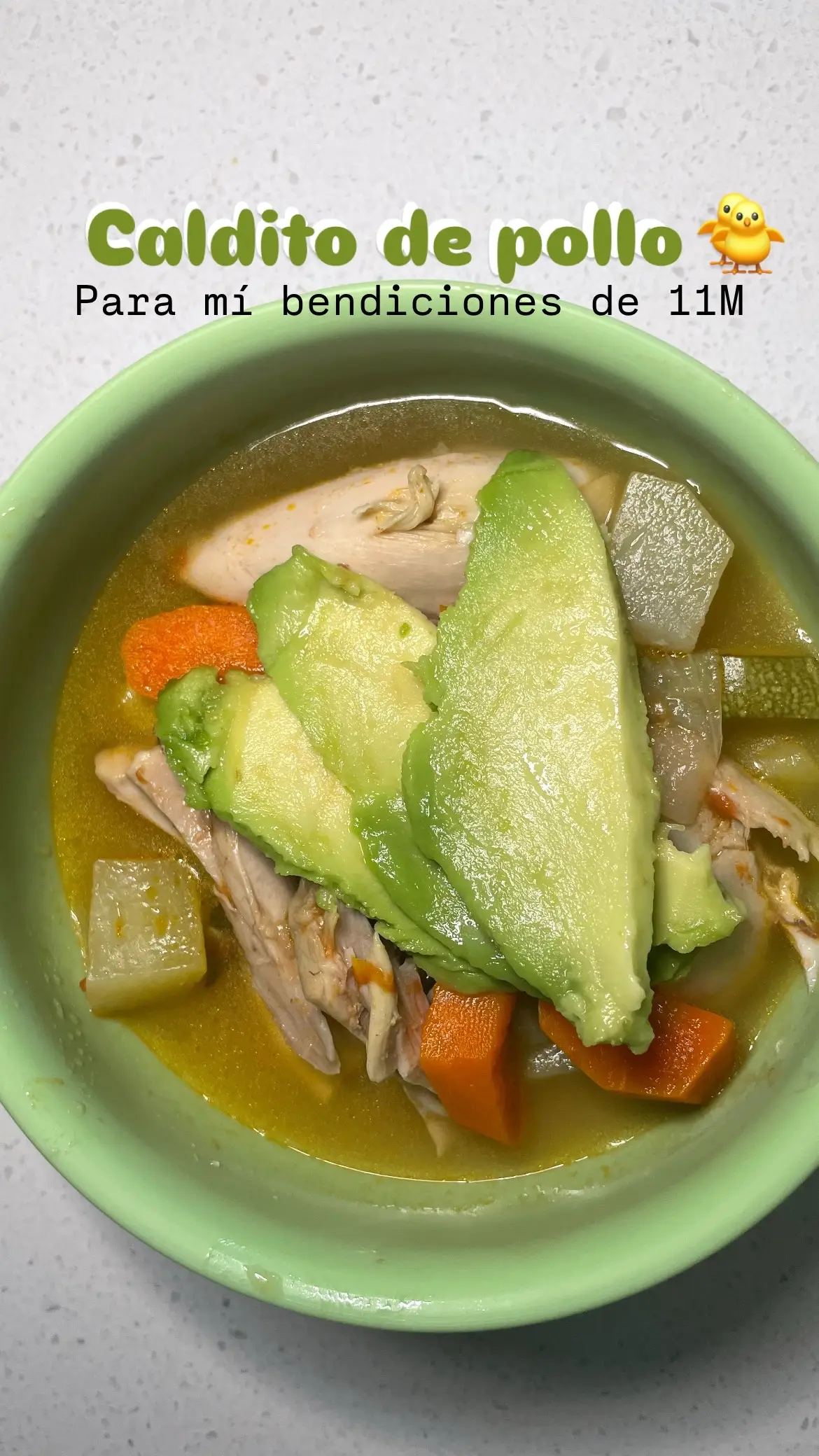 #alimentacioncomplementaria #blw #blwideas #calditodepollo #alimentacionsaludable 
