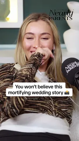 What would you do in this situation?! 🫣 You know it’s a good story when you can’t tell it without laughing 🤣 Share this with someone who needs to see it! Search ‘NearlyParents podcast’ on YouTube, Spotify or Apple. #jamielaing #wedding #story #photobooth #sophiehabboo 