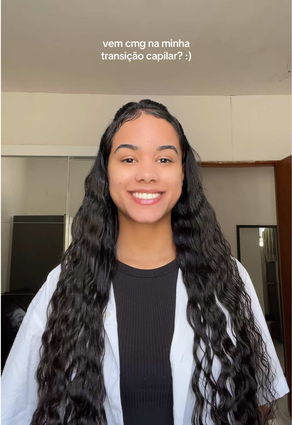 Essa é a minha #texturição com #tranças, fiz uma playlist para colocar todos os vídeos da minha #TransiçãoCapilar 