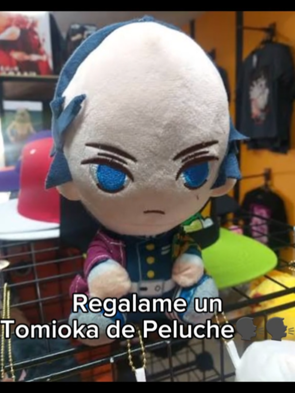 Regalame un Tomioka de Peluche🗣🗣 #demonslayer #kimetsunoyaiba #peluche #español #tomioka 