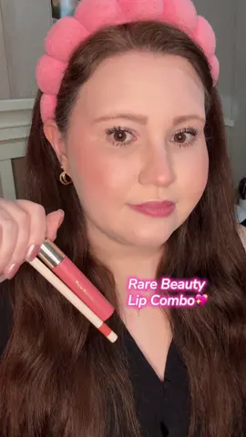 Rare Beauty pink lip combo 💋 lip liner: lively and tinted lip oil: hope ✨  @Rare Beauty #rarebeautylipcombo #lipcombo #rarebeauty #selenagomez #selenagomezrarebeauty 