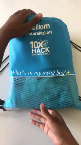 Swag bag from @Geekulcha #telkom10xhack #GKHack25 #gkhack25 #hackathon2025  