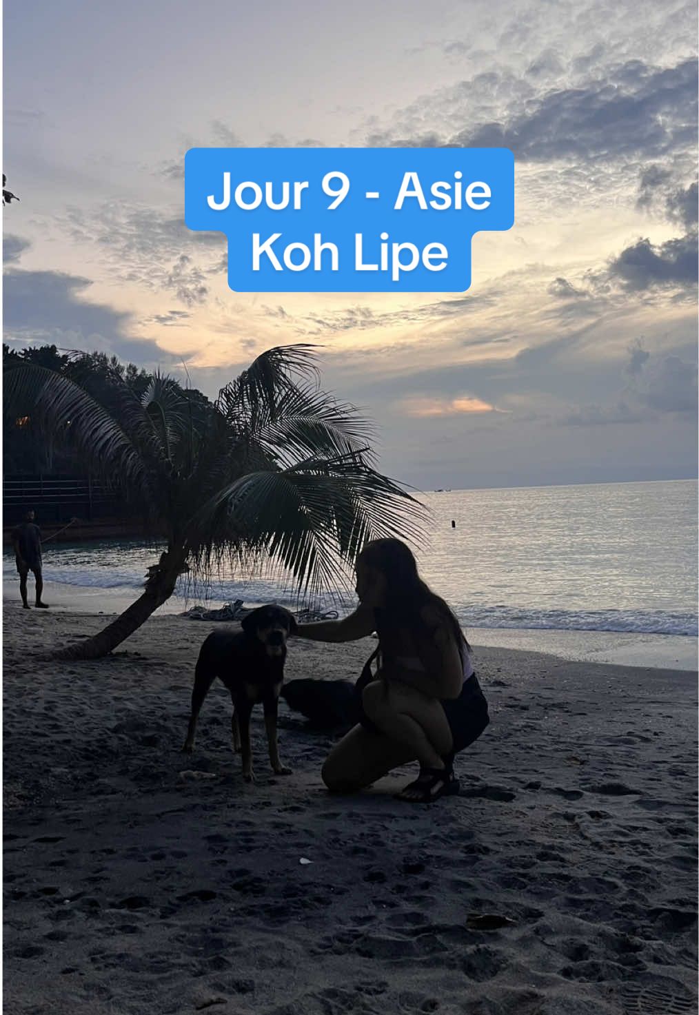Jour 10 - Arrivée à Koh Lipe • départ en ferry de Langkawi vers Koh Lipe 🛥️ • check in 🏨 • bronzette à Pattaya Beach avec petits cocktails 🍹  • pad thai crevettes 🦐  #kohlipe #backpack #travelasia #kohlipevibes 