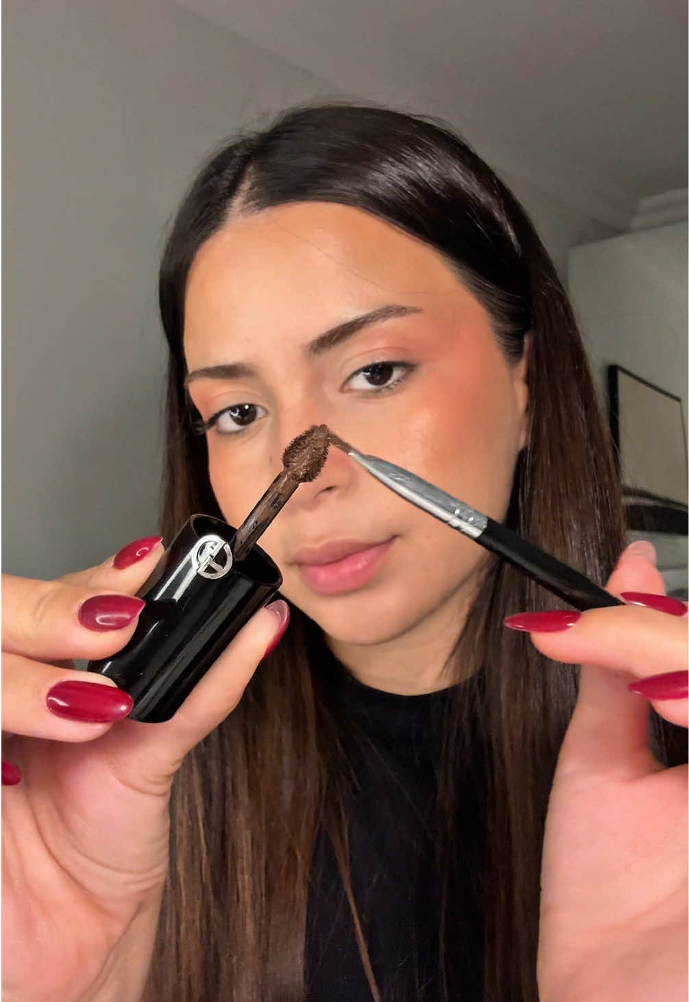 Bu sefer sonunda clean girl olabildik arkadaşlar🤝🏼 Yani umarım🥲 @Armani beauty skin tint L2 Armani Beauty eye tint 36M Armani Beauty bronzer 110 Armani Beauty cheek tint shine 50S @Lancôme serum concealer 220C Lancôme flutter extension mascara  @YSL Beauty  YSL loveshine gloss 44 #makeup #işbirliği