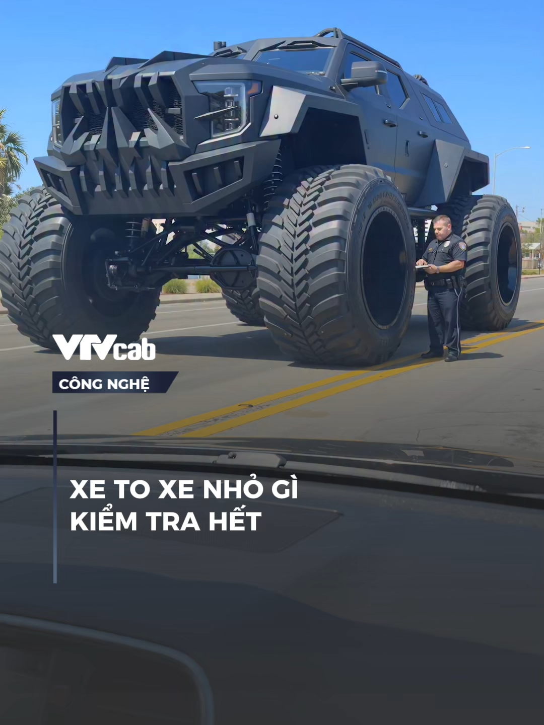 Xe to xe nhỏ gì kiểm tra hết #vtvcab #onlive #congnghe #NDH