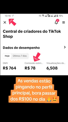 Mais um dia abençoado no TikTok Shop 🙏🤩