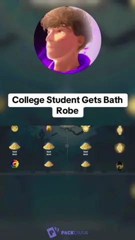College Student Gets Bath Robe
