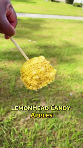 LemonHead Candy Apples! #LemonHeads #CandyApples #CandyFruit #KenzieGrwm #GrwmKenzie 