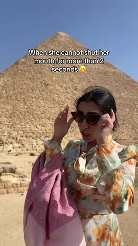 Sorry I can’t control sir. #egypt #eygptians #funny #couple #pyramids 