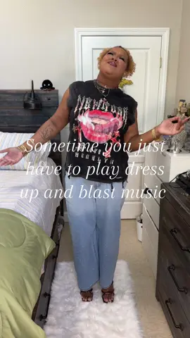 Sometimes you just have to play dress up and hype yourself up 