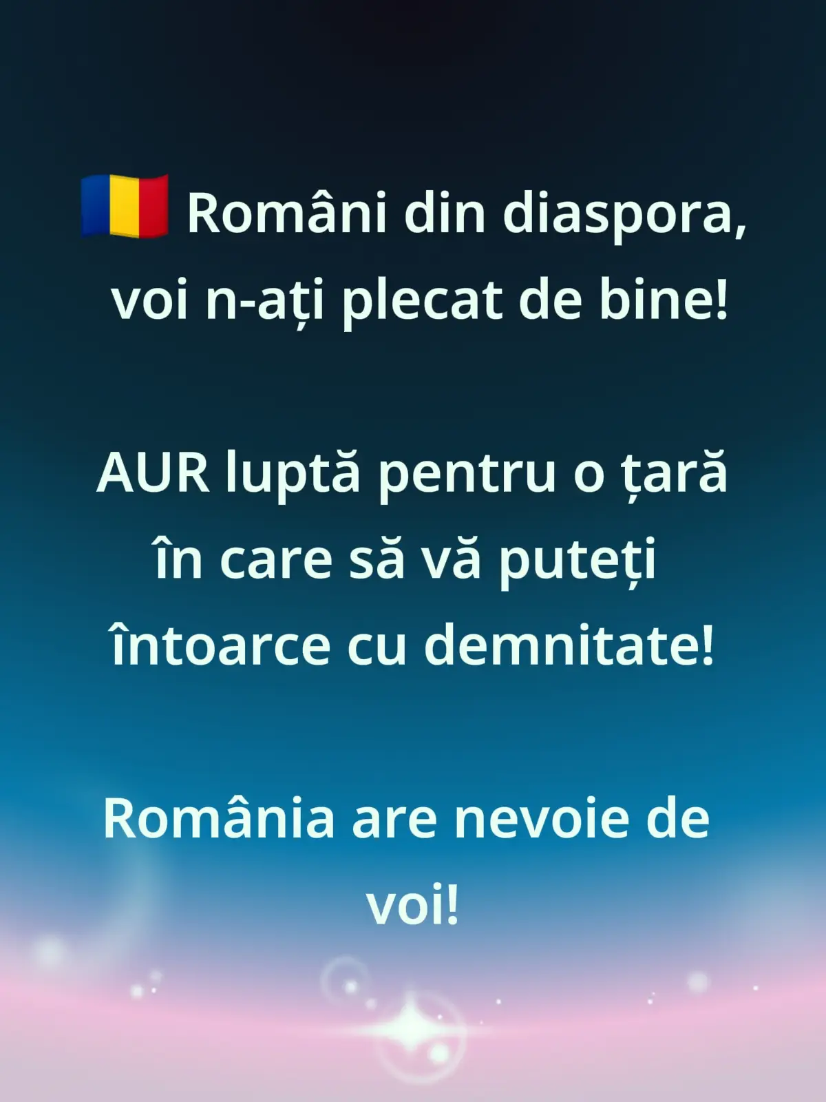 #AUR #Diaspora #Acasa #Schimbare