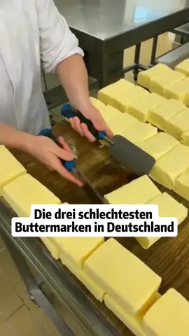 Die drei schlechtesten buttermarken in Deutschland #butter #brands #facts #food #germany 