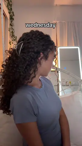 my curly hairstyles of the week! #fyp #3bhair #curls #curlyhairroutine #curlyhairstyles 