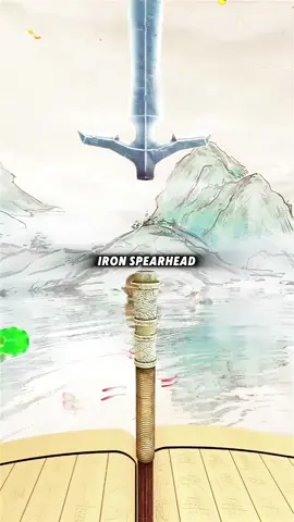 A deadly weapon with a crescent-shaped blade and barbs.#halberd #weapon #fyp#weapondesign 