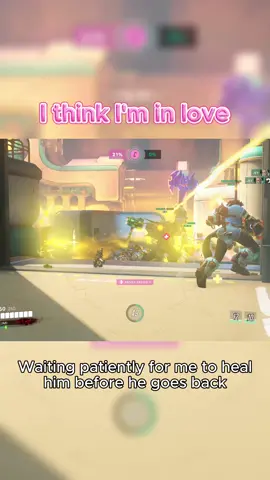 I might have a little crush on him #overwatch2 #overwatch2clips #reinhardt #ana #overwatch