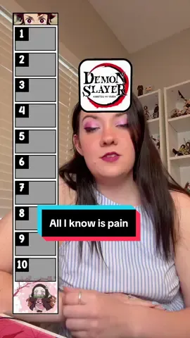 All I know is pain #fyp #anime #demonslayer #kimetsunoyaiba #kny 